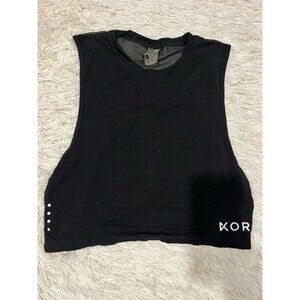Kora Sports Tank Women’s Medium Black Innovative Athletic Apparel Gym